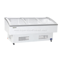 glass door freezer for supermarket and grocery store